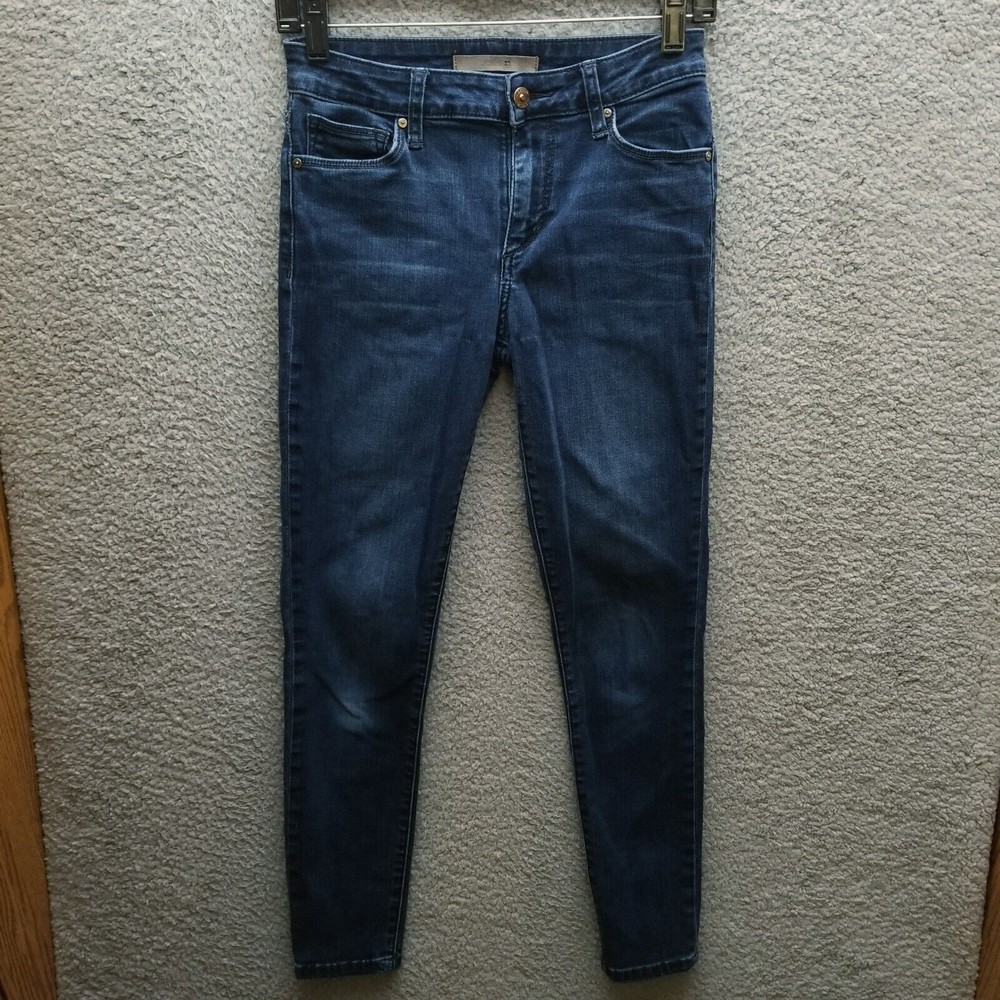 Joe's Jeans Women's 26 Blue Skinny Jeans 28" 27" 9"